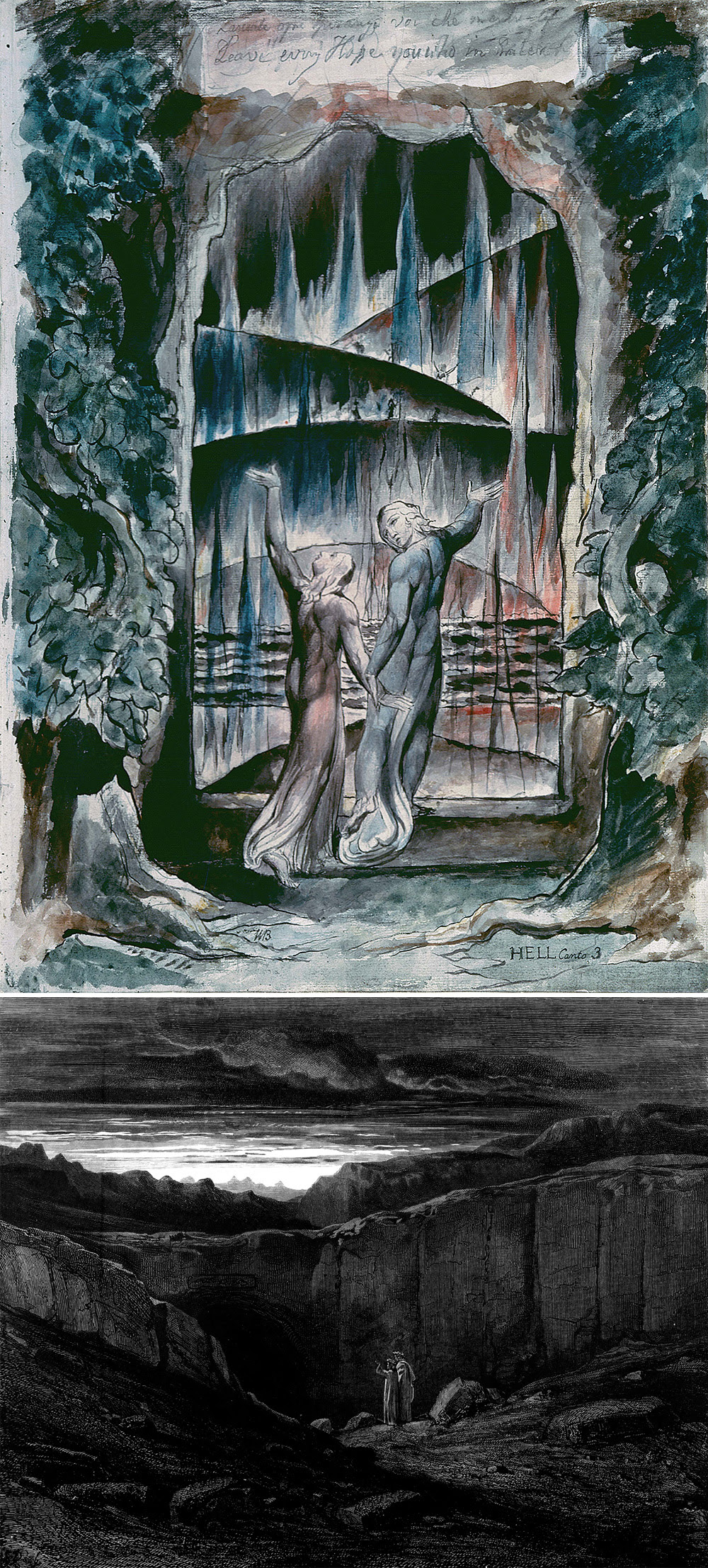 La Divina Commedia disegnata da Blake e Doré – Artemondo
