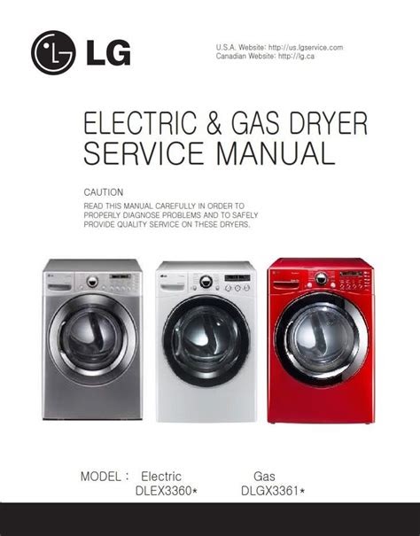 eBook Lg Dlex3360v Dlex3360w Service Manual Repair Guide
