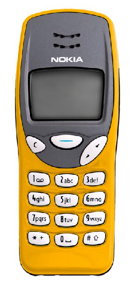 Nokia 3210 yellow