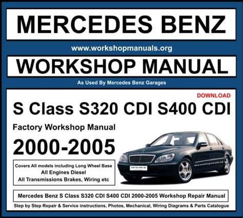 eBook 1997 Mercedes Benz S320 Service Repair Manual Software