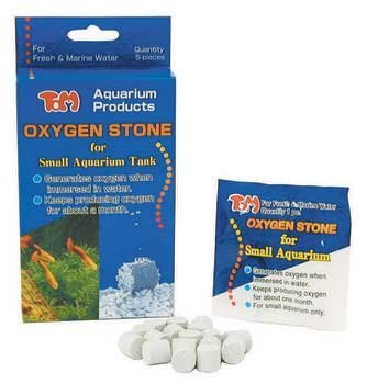 AQUARIUM FISH TANK OXYGEN STONES FOR SMALL TANKS 6 PIECES PER PACK