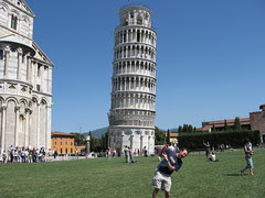 I am afraid of falling towers