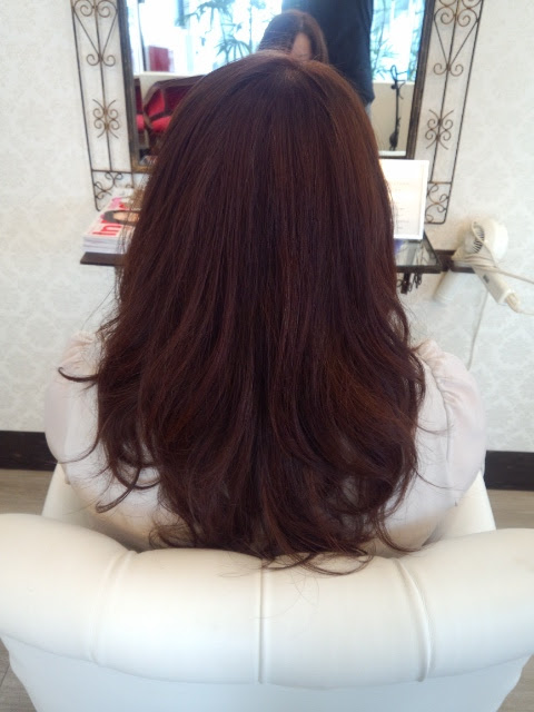 信和商事のブログ 汚い髪を一新