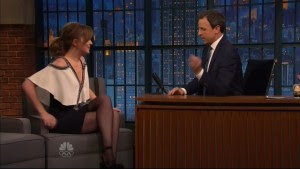 Dakota Johnson - Late Night with Seth Meyers - 1-25-2016