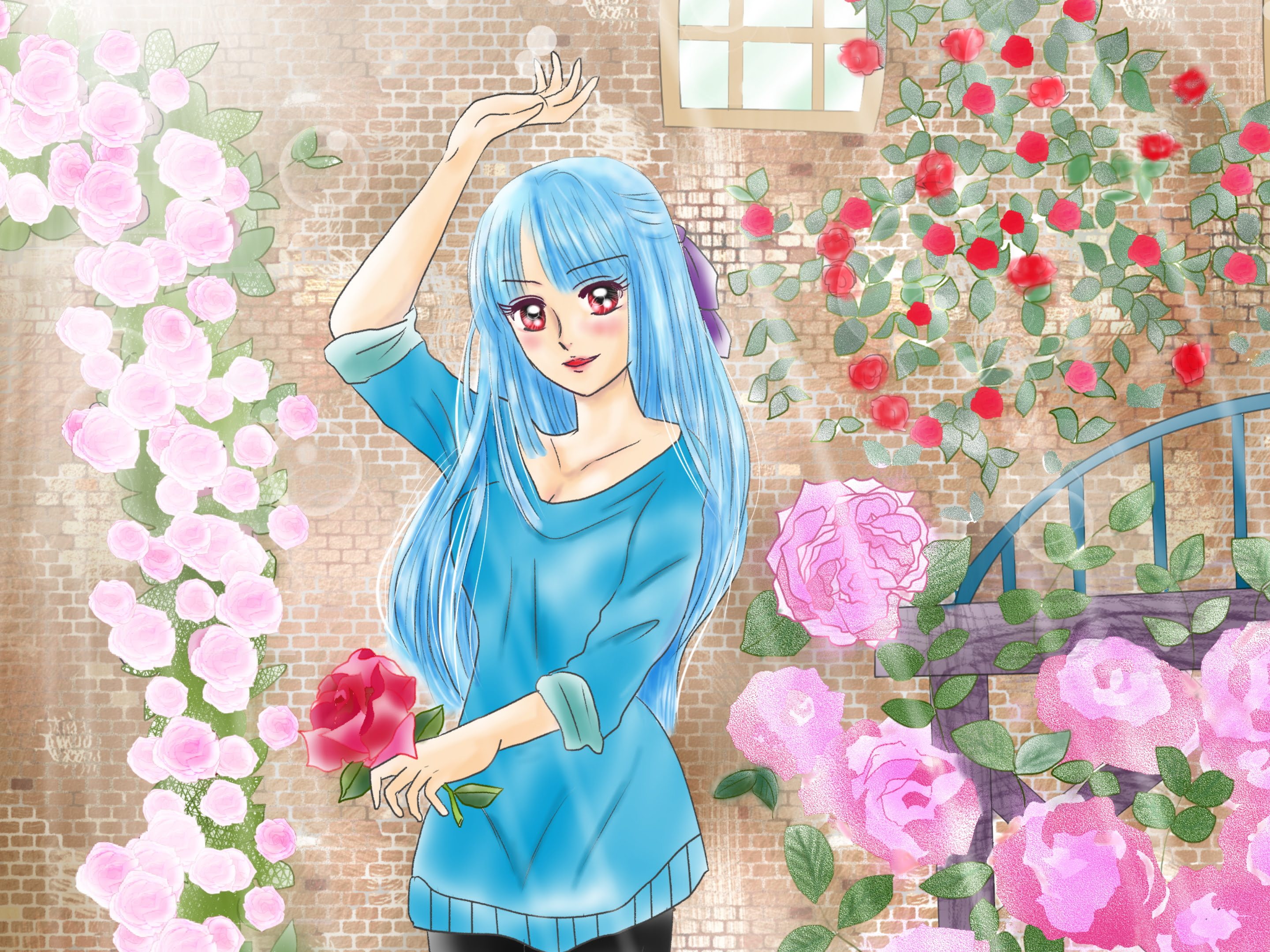 ５月２７日 蔓薔薇 つるばら ３６６日への旅 誕生花編 今日の誕生花