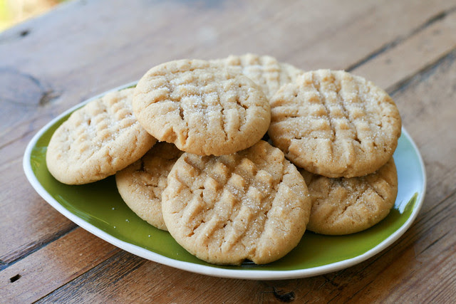 Peanut Butter Cookies - From Miette Cookbook
