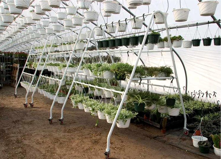 Commercial Greenhouse Bench Systems | Metel Benches