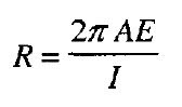 Electrical Resistivity test equation