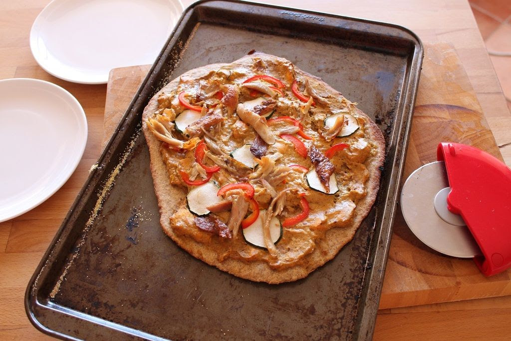 Pizza Party - Pulse flour pizza with Ras el Hanout Mango Ricotta