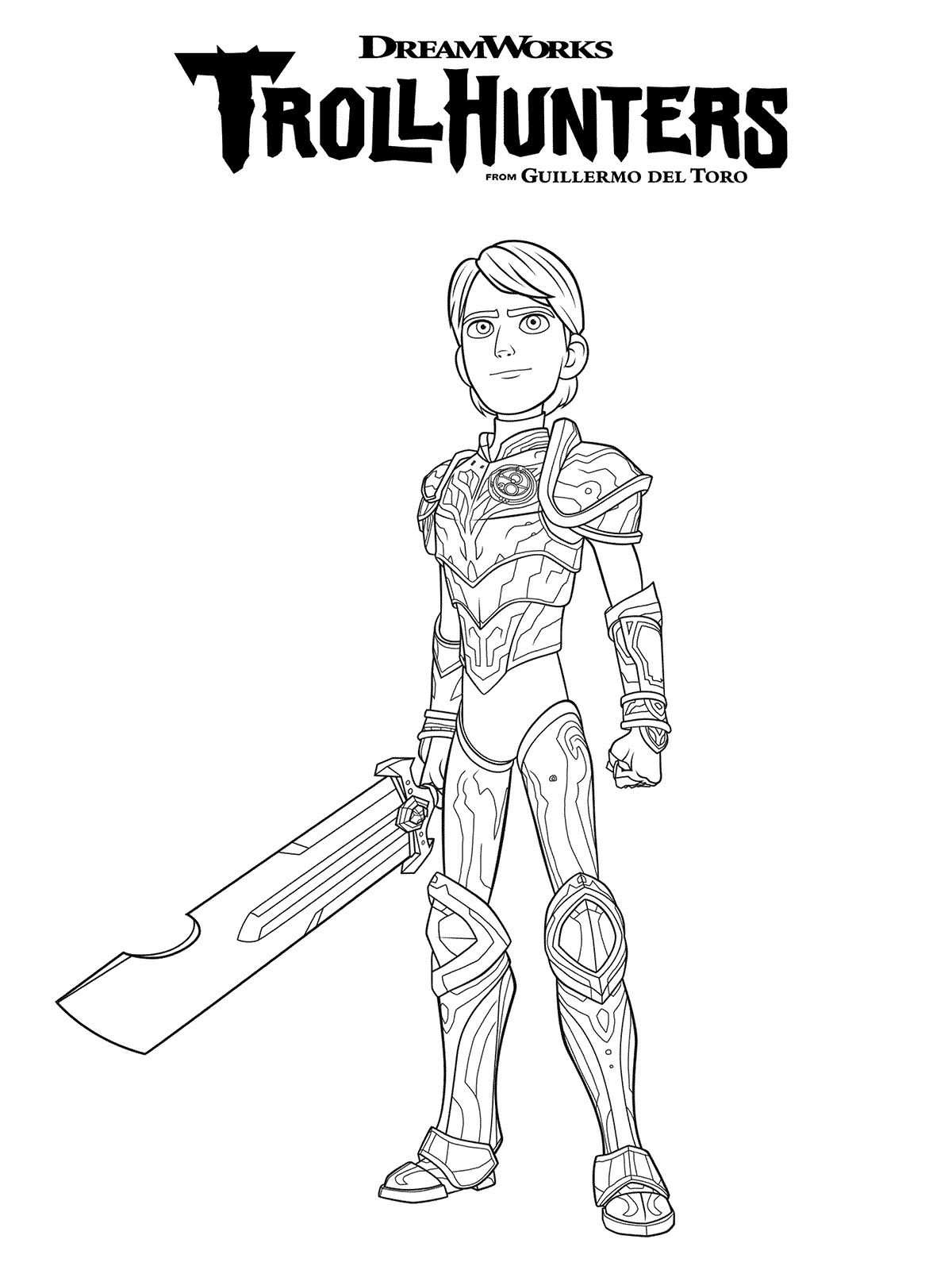Kids-n-fun.com | 10 coloring pages of Trollhunters