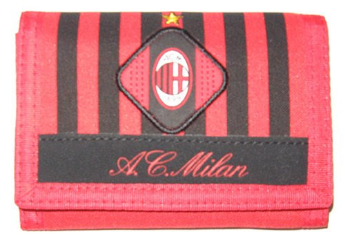 Tri-Fold Velcro Wallet of AC Milan
