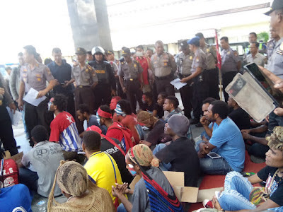 TNI Porli Tangkap Aktivis KNPB Merauke