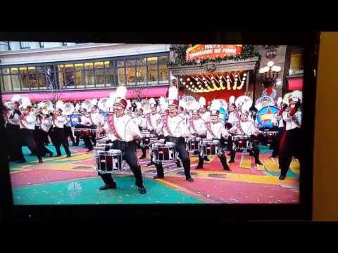 UMMB UMass marching band Macy's parade 2013