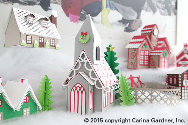 Download Christmas Village Tutorial For Silhouette And Digiplayground