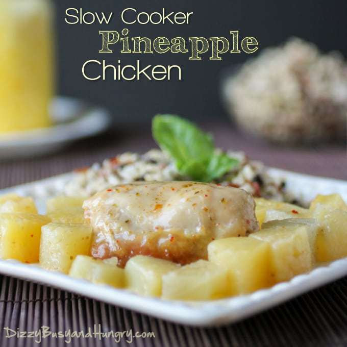Slow Cooker Pineapple Chicken