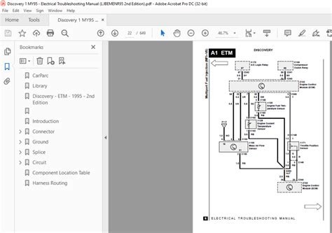 PDF Land Rover Discovery Electrical Troubleshooting Manual