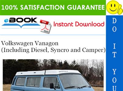 Download AudioBook volkswagen vanagon 1980 1991 full service repair manual Prime Reading PDF