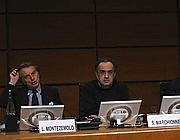 Da sinistra a destra Luca Cordero di Montezemolo e Sergio Marchionne (Tam-Tam)