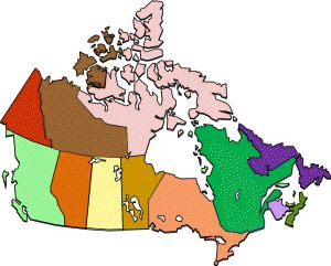 Map Of Canada Colouring Page At Getdrawingscom Free For