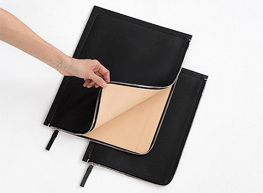 Building Block Leather Sleeves interior