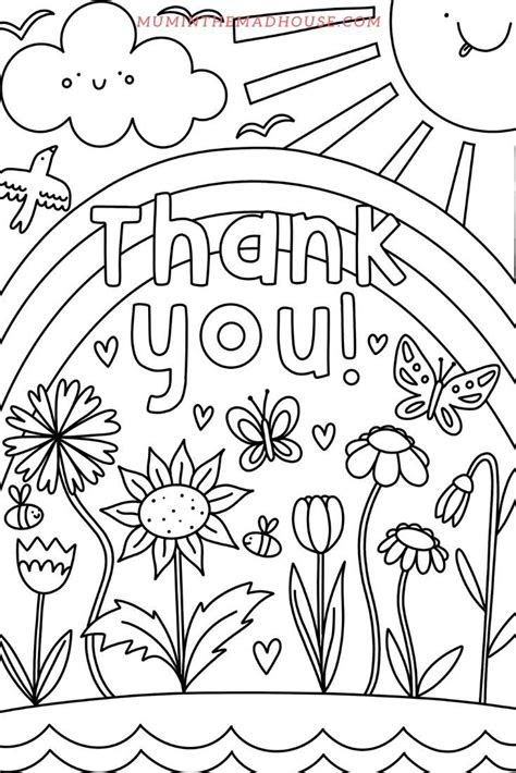 Webfree thank you cards print. thank you card coloring printable free printable thank you card to