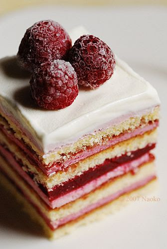 Raspberry Layer Cake