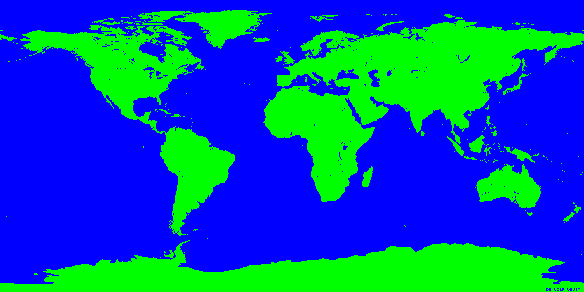 Map Of The World Via Satellite GIF · World Map-Big.