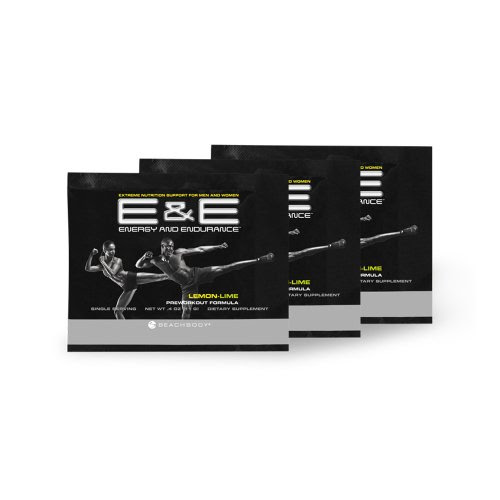 Beachbody Energy and Endurance Pre-Workout Formula Packets - 30 day supply