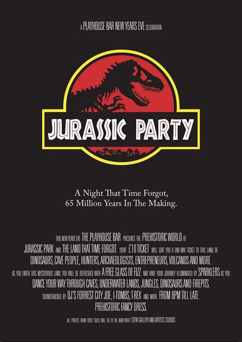 Webcheck out our jurassic park birthday card printable selection for the very best in unique or custom, handmade pieces from our birthday cards shops. jurassic park invitation jurassic park party birthday invitation