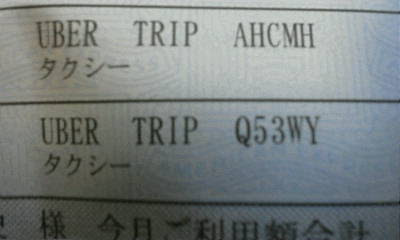 クレジットカードで、身に覚えのないUBERの請求が。: ロック詩人・辻元 