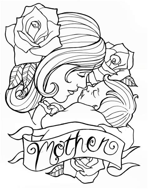 mothers day drawings mothers day tattoo design