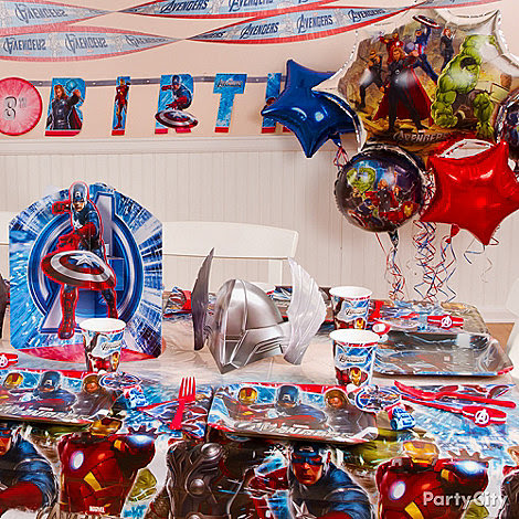 Home Party Ideas on Deck Out Your Home With Avengers Decorations To Take The