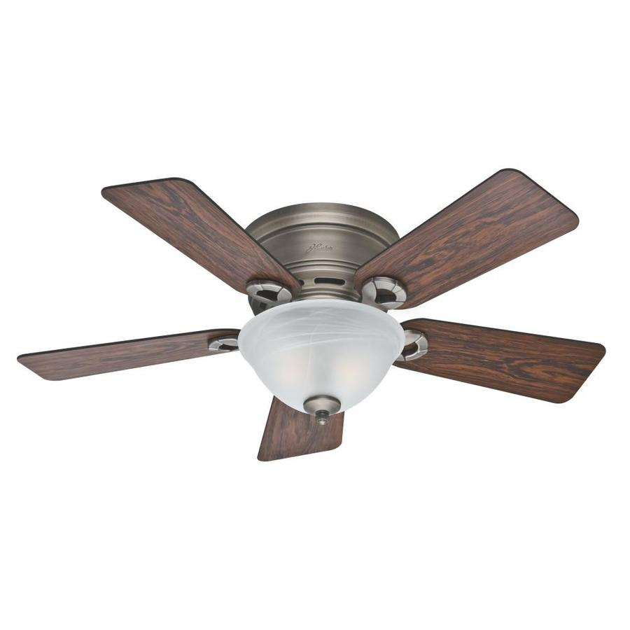 flush mount ceiling fans 2017 - Grasscloth Wallpaper