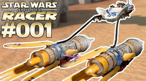 star wars episode  racer  podracer rennen mit anakin