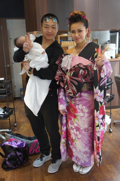 Sakuraさんは花魁風で成人式 Hair Eg O Black １
