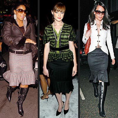 lucy liu skirt