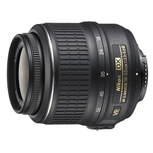 Nikon 18-55mm f/3.5-5.6G AF-S DX VR Nikkor Zoom Lens