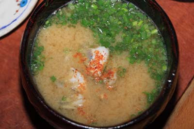 魚の味噌汁 三河湾徘徊記