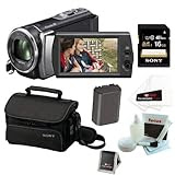 Sony HDR-CX190/B HD Handycam Camcorder With 8GB Accessory Kit