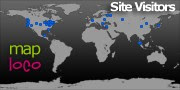 Locations of Site Visitors