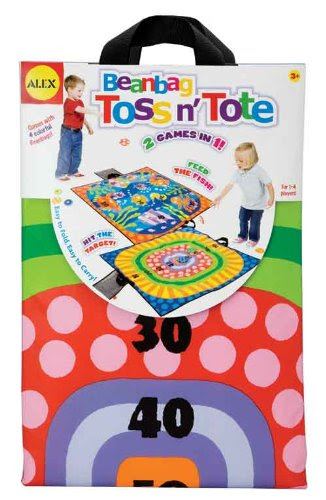 Bean Bag Toss 'N' Tote 2 Game Set with 36" X 36" Game Mat