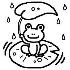カエル イラスト 白黒 ディズニー パークチケット コンビニ