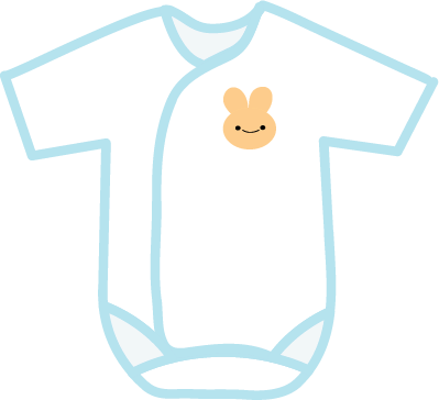 ベビー服 無料イラスト フリー素材