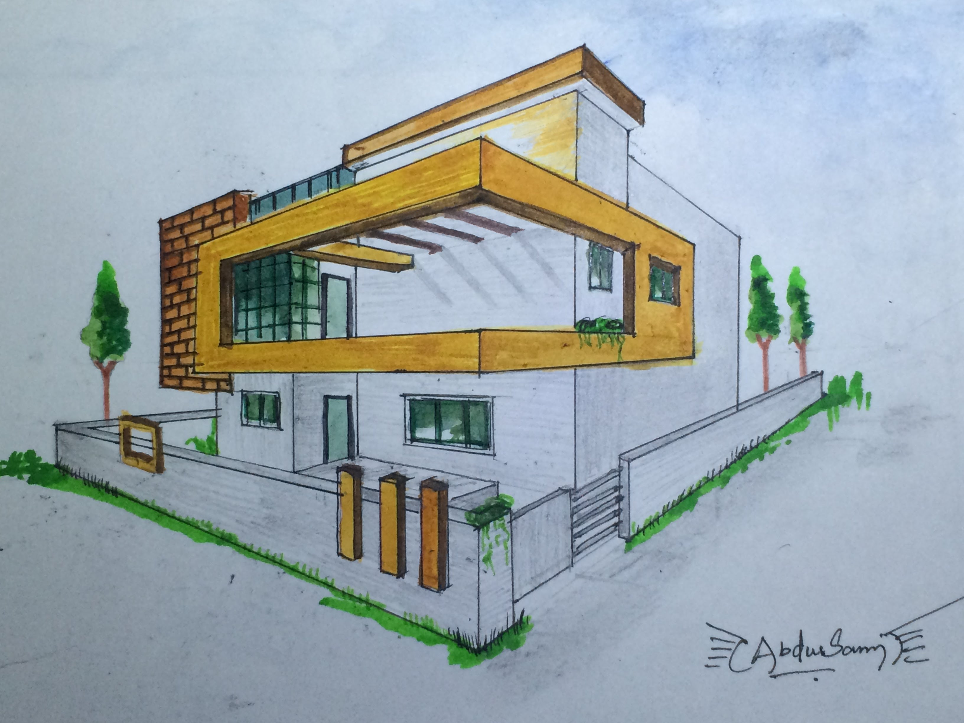  House Architectural Drawing at GetDrawings com Free for 