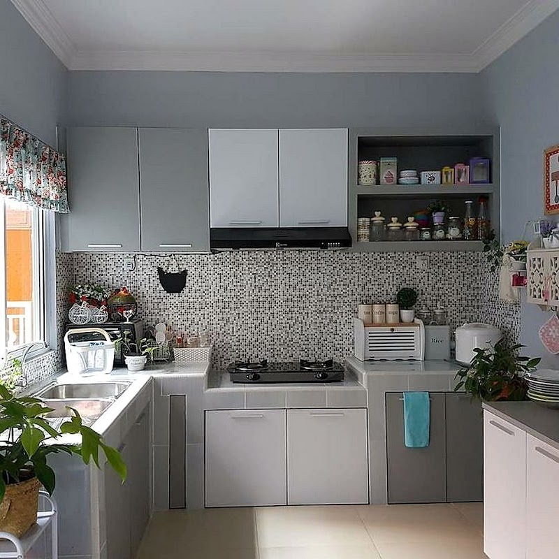 33 Trend Terbaru Keramik Dapur Motif