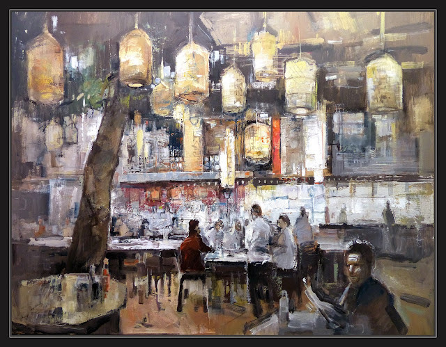 RESTAURANTE-CHINO-PINTURA-RESTAURANTES-CHINOS-PINTURAS-CUADROS-ARTISTA-PINTOR-ERNEST DESCALS--