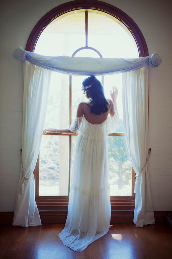 bohemian wedding dress