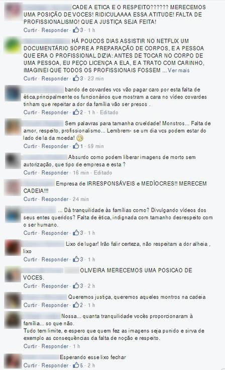 Internautas criticam a conduta da clínica, onde as fotos do corpo de Cristiano teriam sido tiradas.