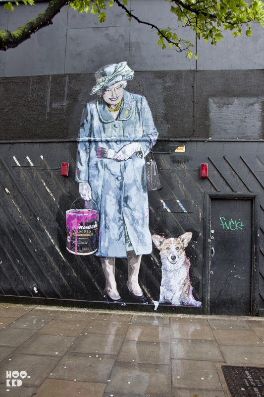London Street Art by LA street artist Mr. Brainwash