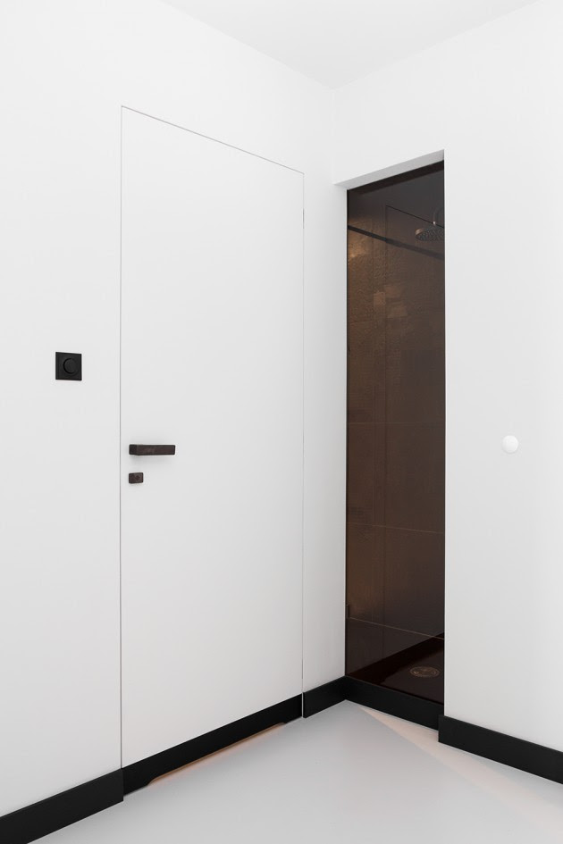 CC /  CONCRETE CONCEPT Masculine Apartment by KASIA ORWAT Home Design